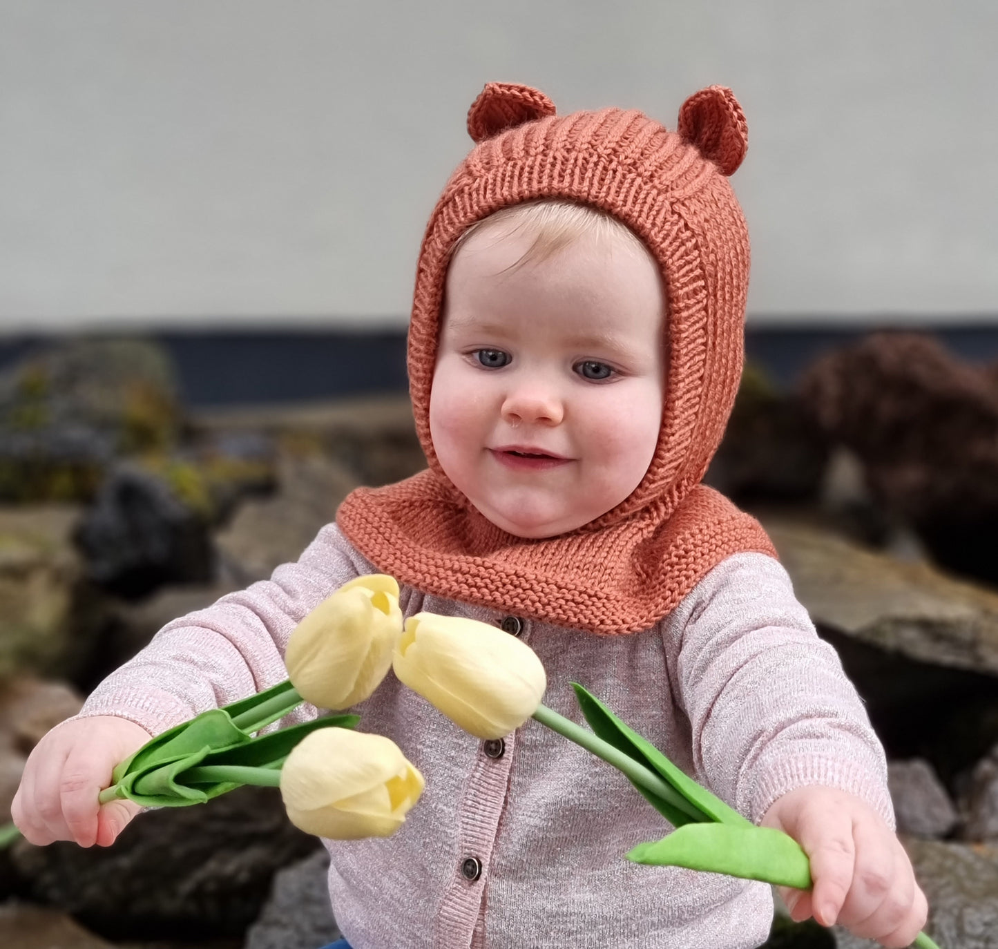Prjónafjör Knitting - Snúður húfa