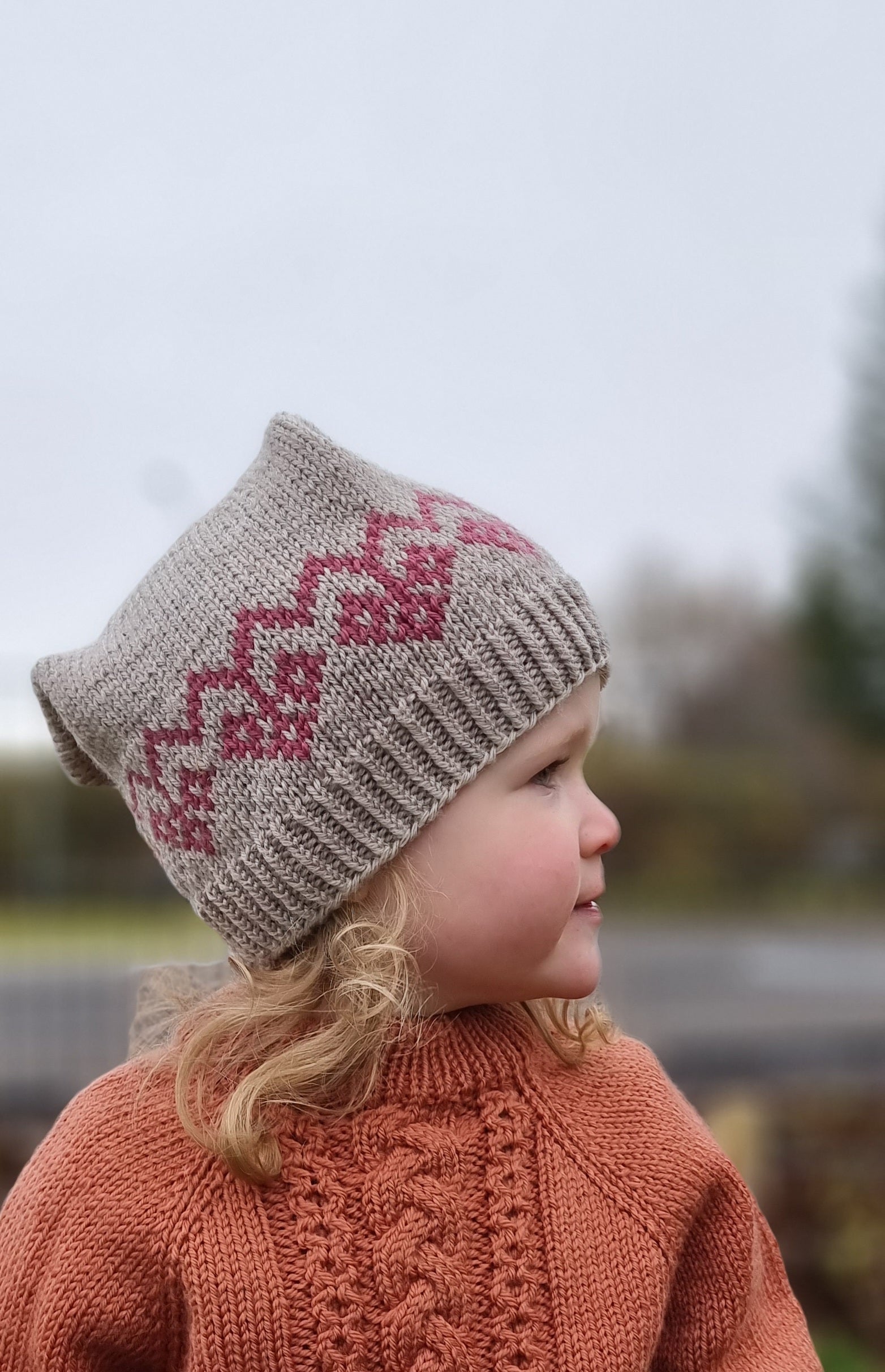 Prjónafjör Knitting - Aðventuhúfa