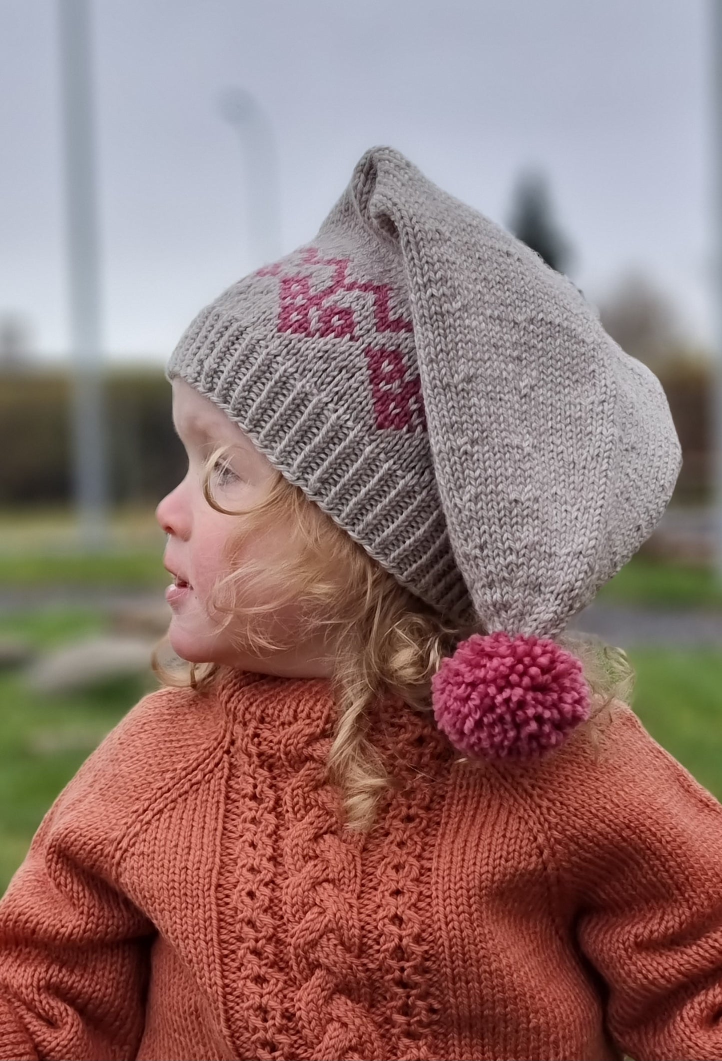 Prjónafjör Knitting - Aðventuhúfa