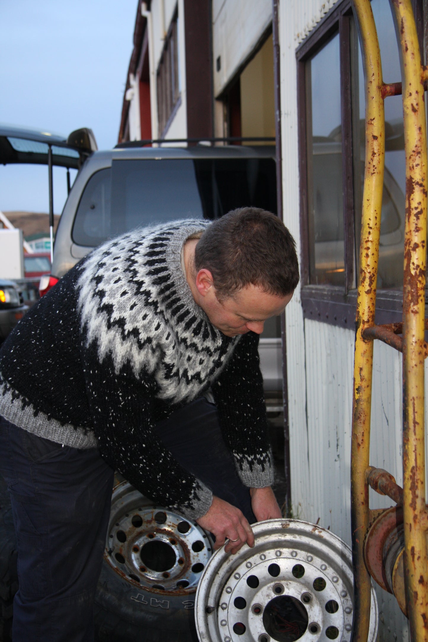 Prjónafjör Knitting - Garpur rennd peysa